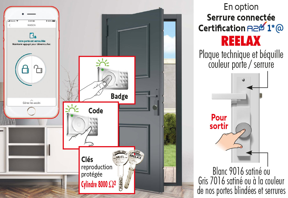 encart-serrure-connectee-portes-REELAX Encart serrure connectée portes REELAX